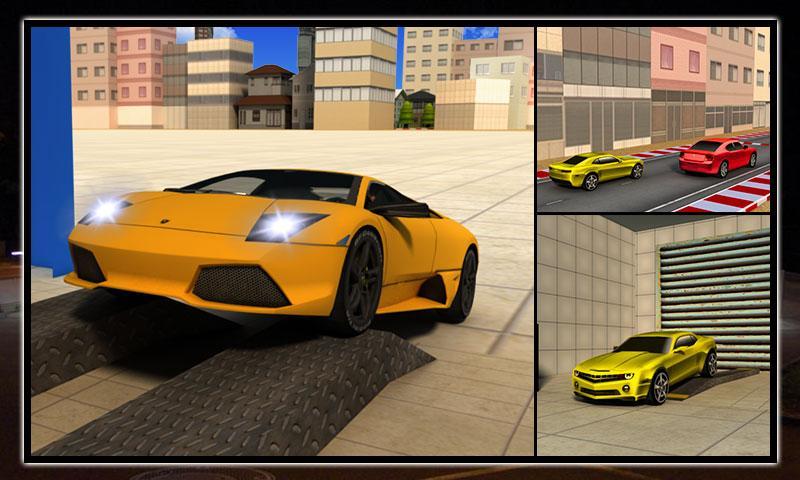 Service Station Car Wash 3D