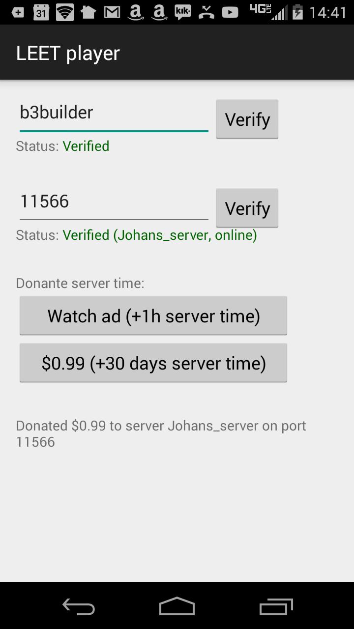 LEET Donations (NOT Servers)