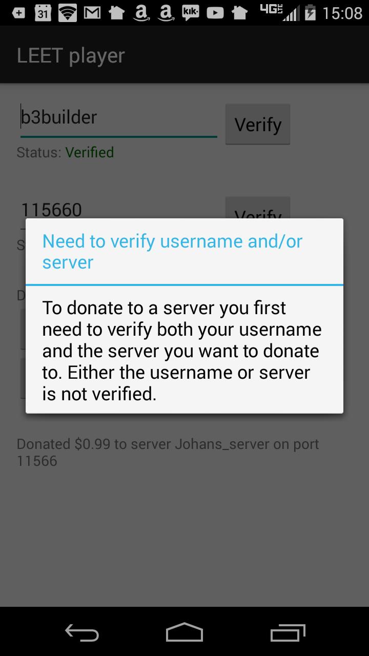 LEET Donations (NOT Servers)