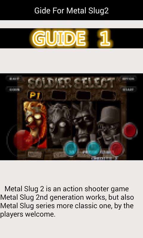 Guide For Metal Slug2