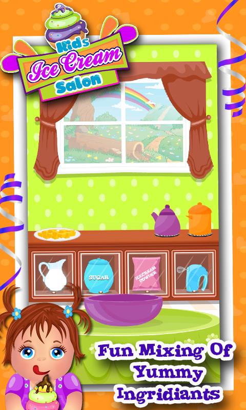 Ice Cream Maker - Kids Cooking