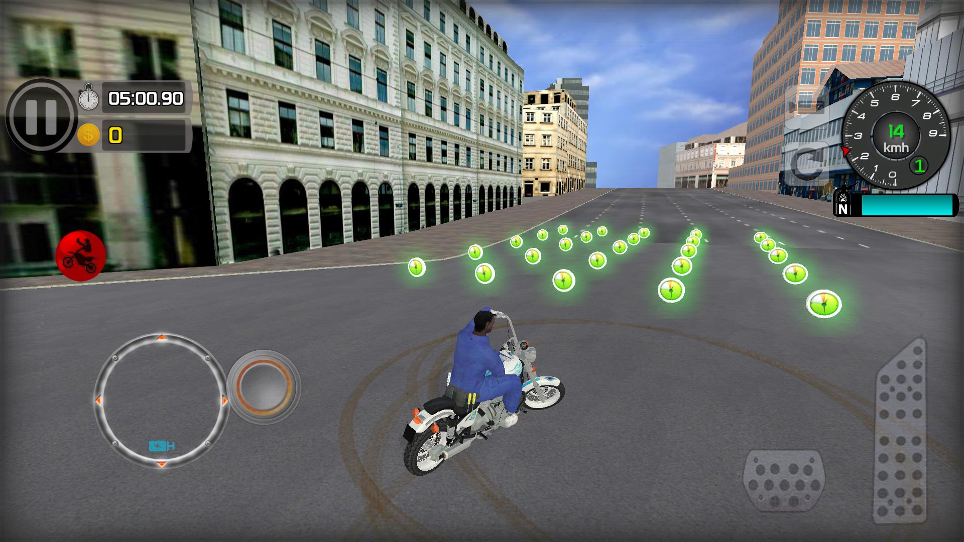 Freestyle Motorcycle Driver