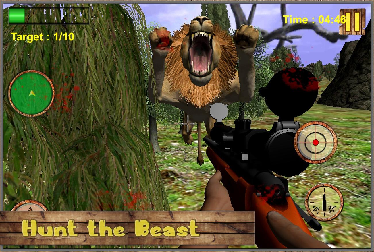 Lion Sniper Hunter 3D
