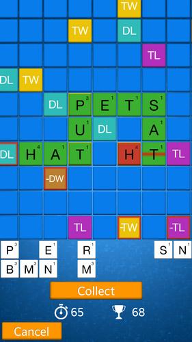 Word game: AlphaDice