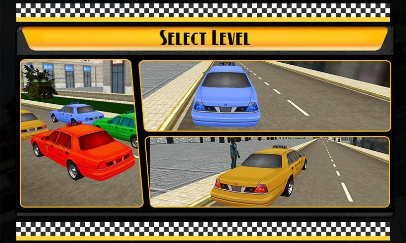 Modern Taxi Driving Simulator