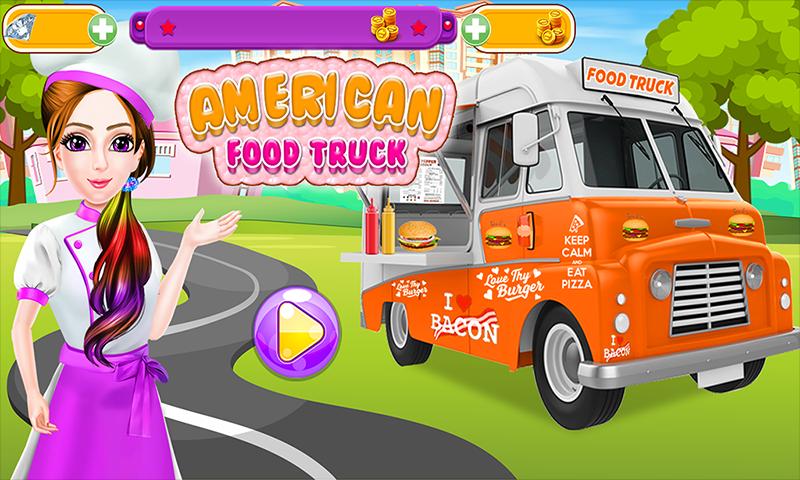 USA Crazy Food Truck: Street Cooking Food Fever