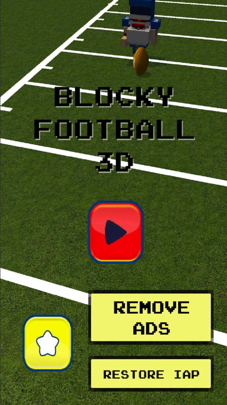 Blocky Football Fab Fan USA