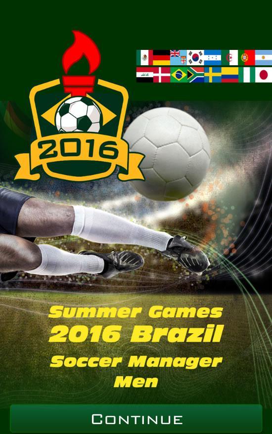 Brazil 2016 Soccer Manager Men
