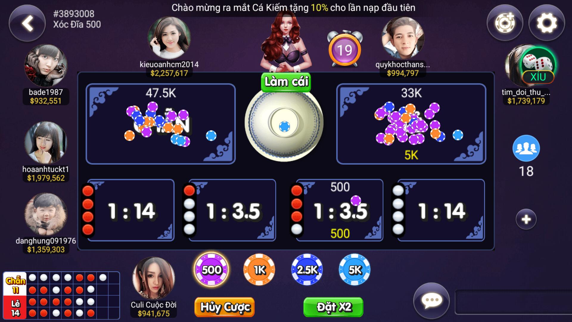 Game danh bai doi thuong 2018