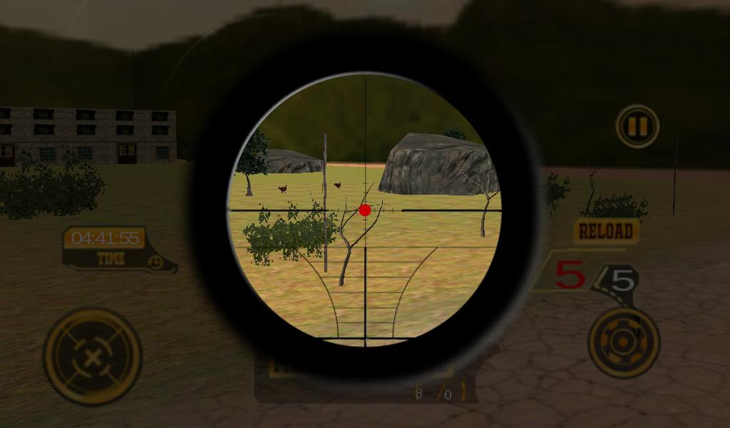 Chicken Shoot : 3D sniper Murgi Shooter