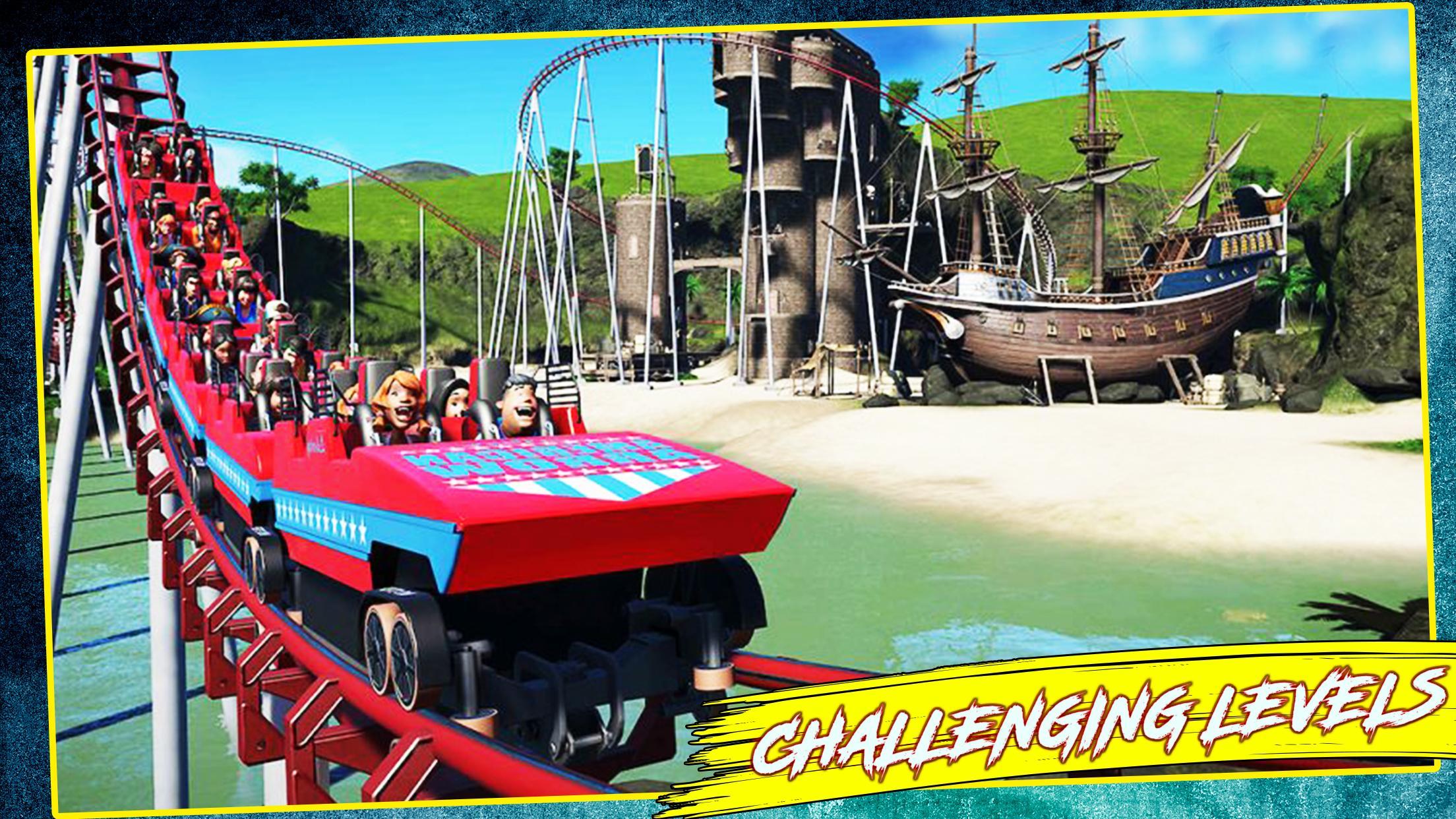 VR Roller Coaster Simulator 3D - Theme Park Tycoon