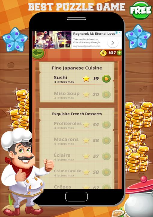 Word Cook - Puzzle Game