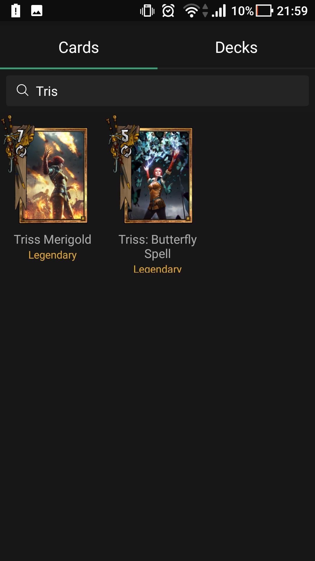 Gwent Card & Deck Helper