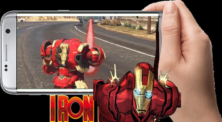 Super Iron Robot hero fighting