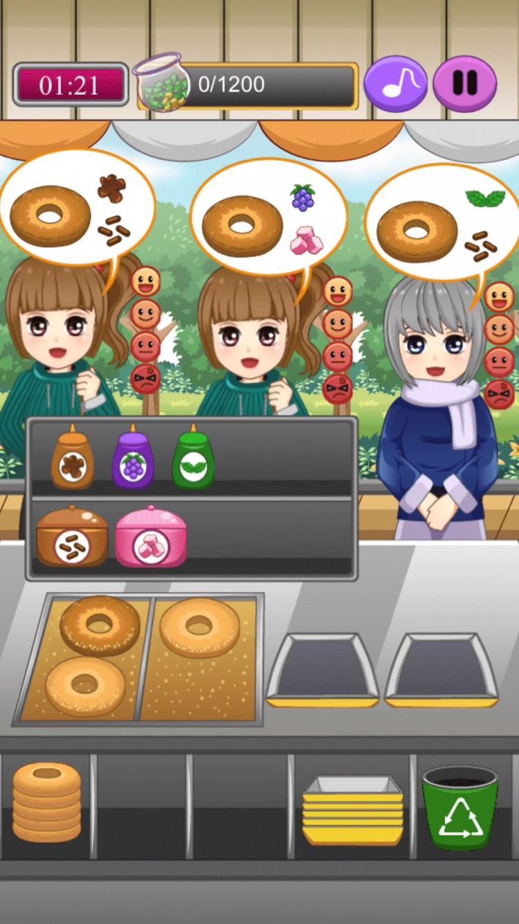 Sweet Donuts Management Game
