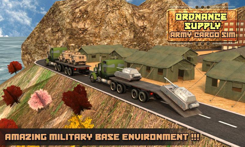 Ordnance Supply Army Cargo Sim