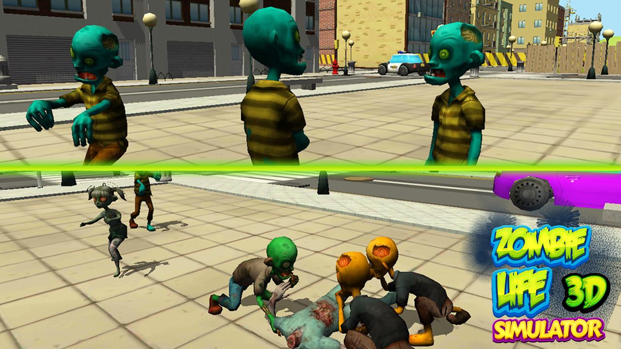 Zombie Life Simulator 3d - zombie strategy games