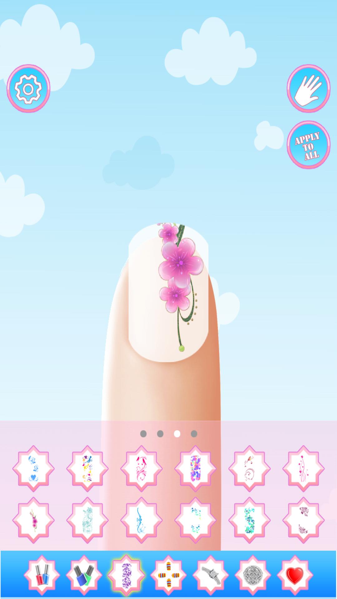 Nail Painting Games