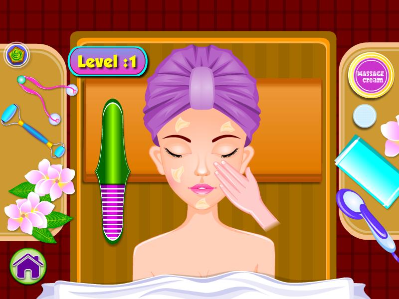 Spa day games for girls