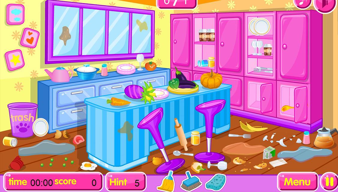 Kitchen restaurant cleanup