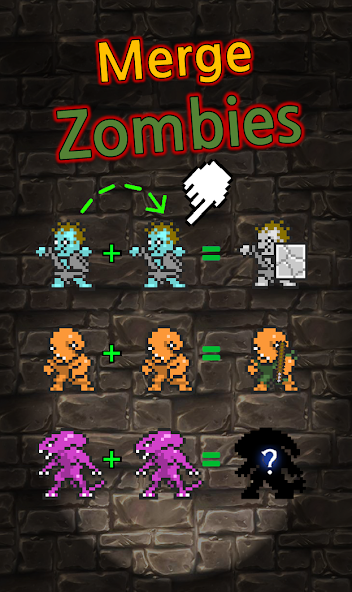 Grow Zombie : Merge Zombie