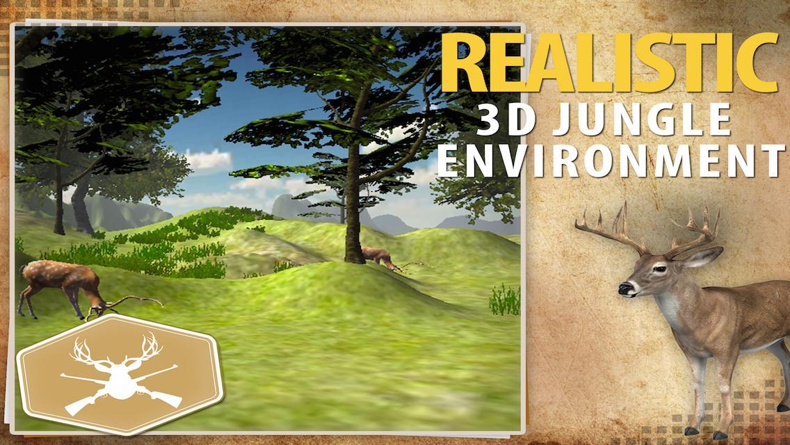 Deer Hunting Sniper Shooter 3D