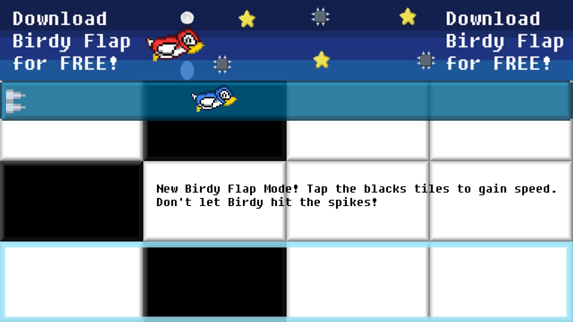 Avoid The White Tiles!