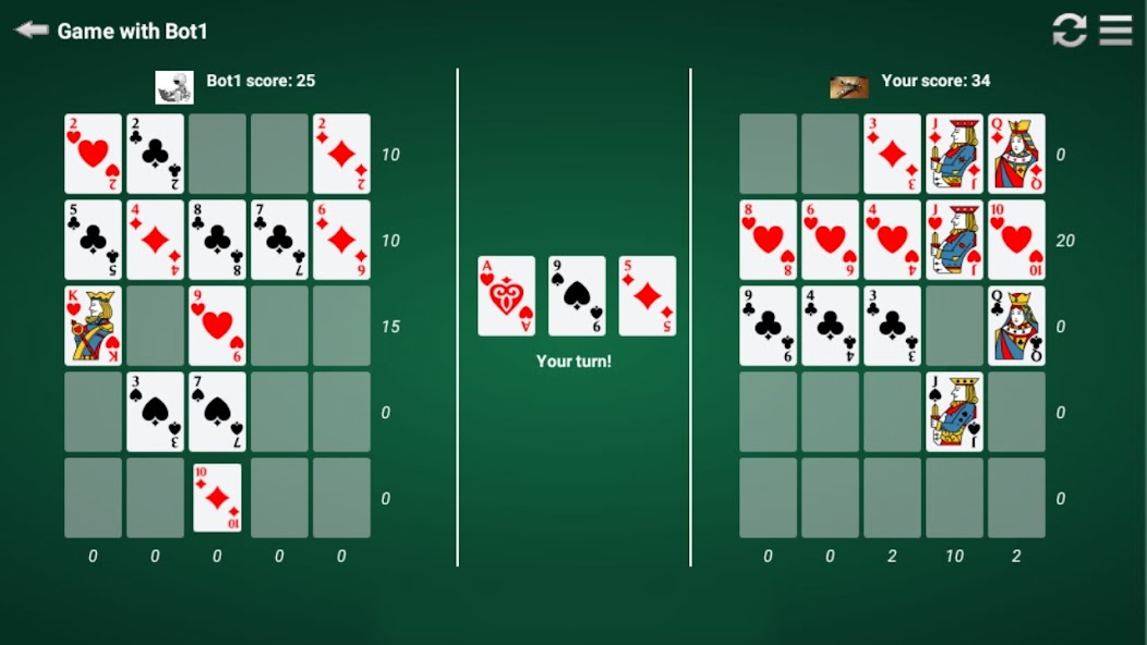 Poker Squares Battle