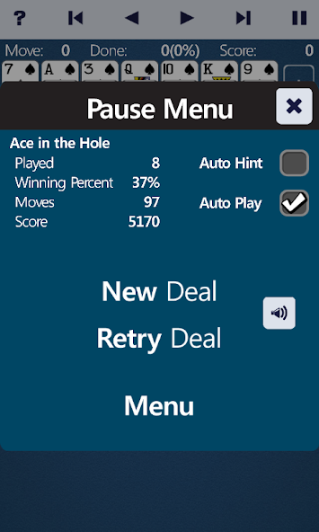Ace In The Hole Solitaire