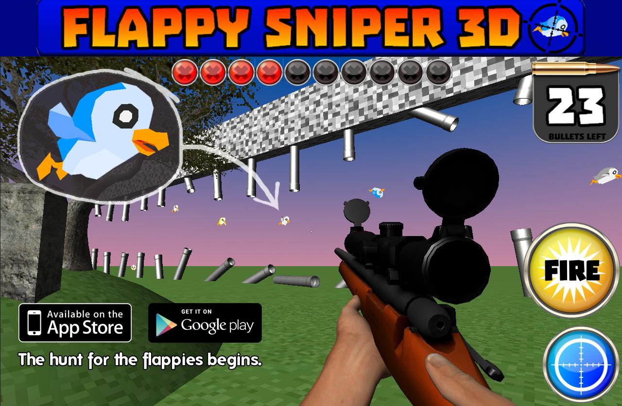 Flappy Sniper 3D