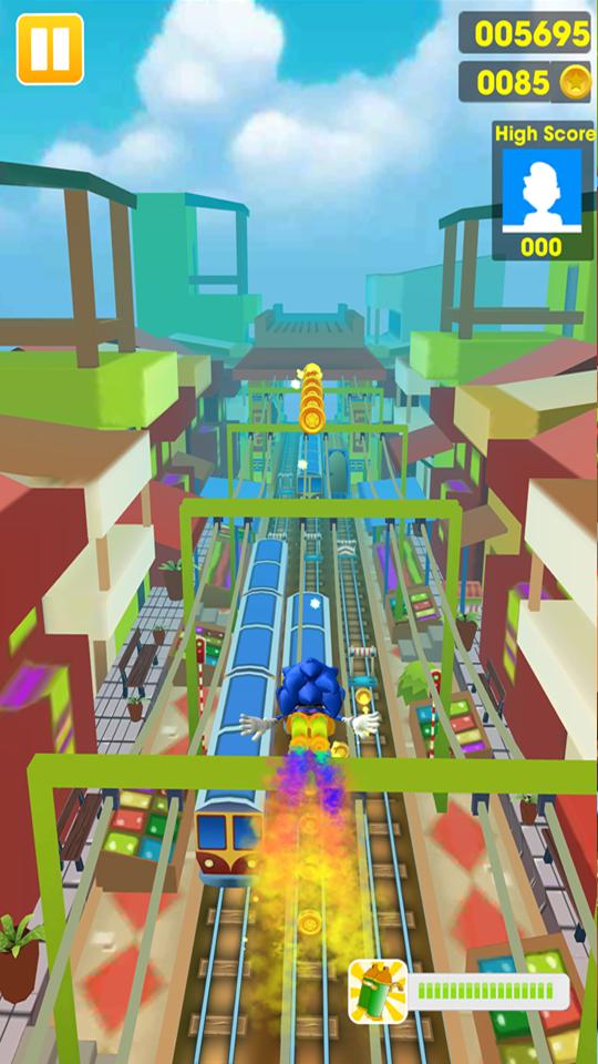 Subway Sonic Run