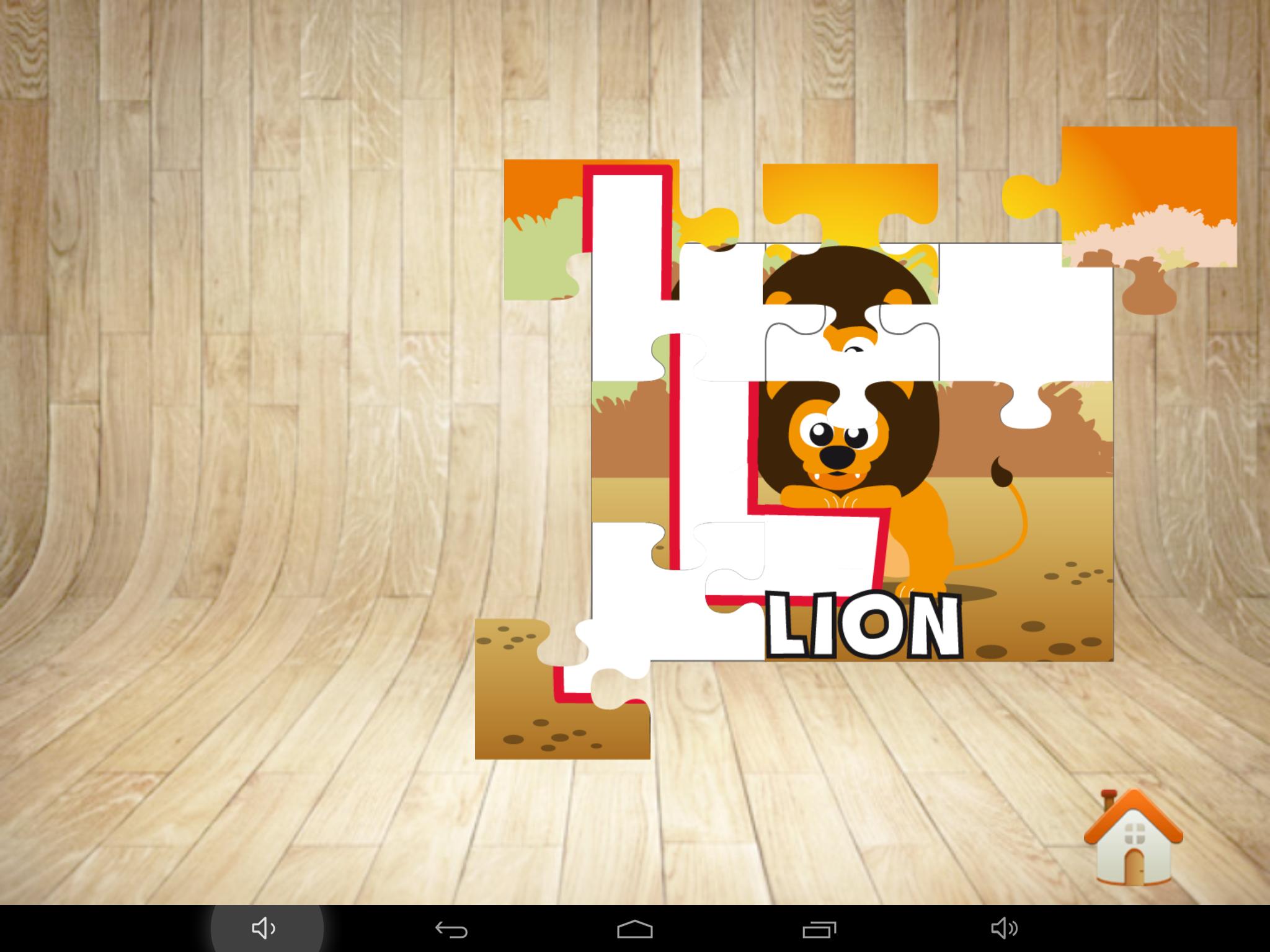 Animal Puzzles with sounds