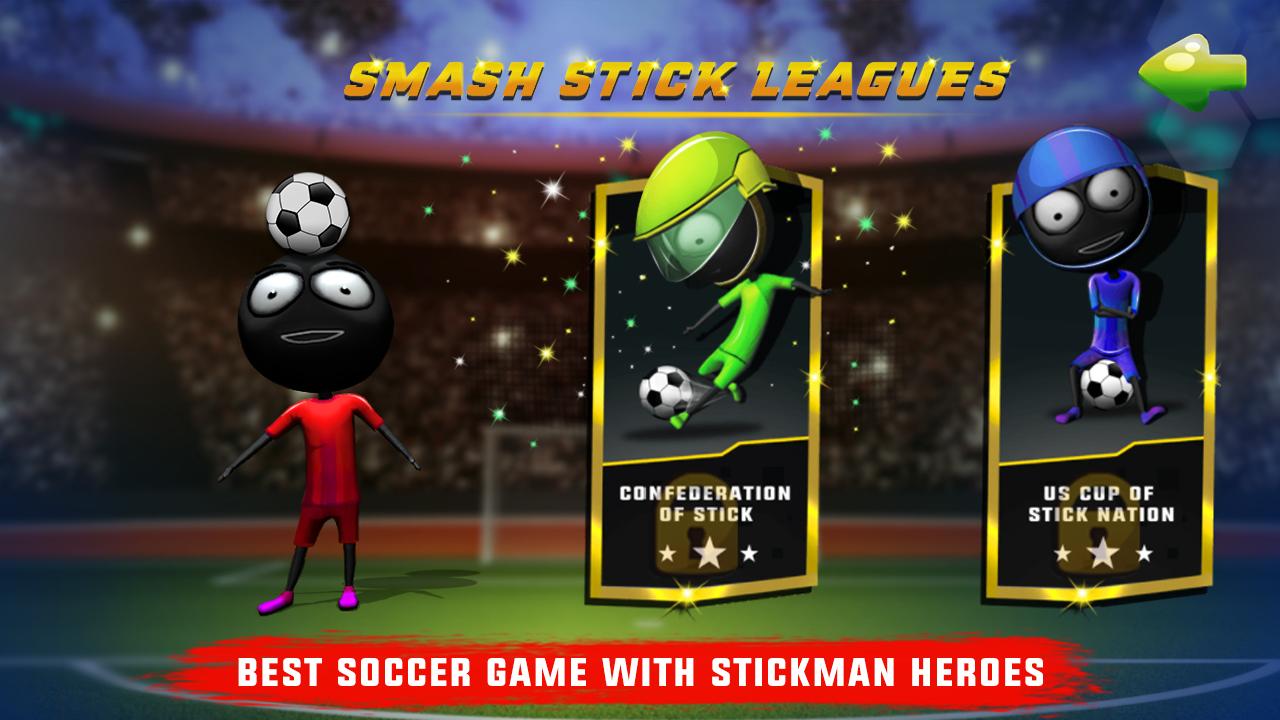 Stickman Heroes : Soccer Hero