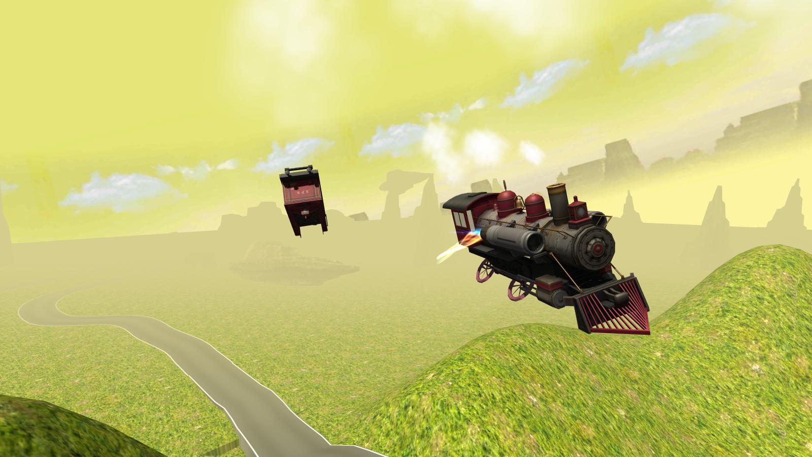 Flying Train Simulator 3D Free