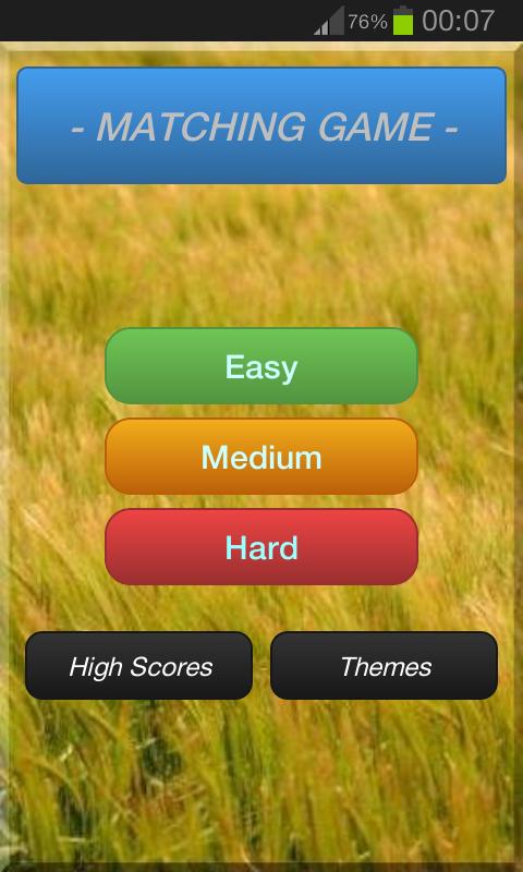 Matching Game(Animals - Food)