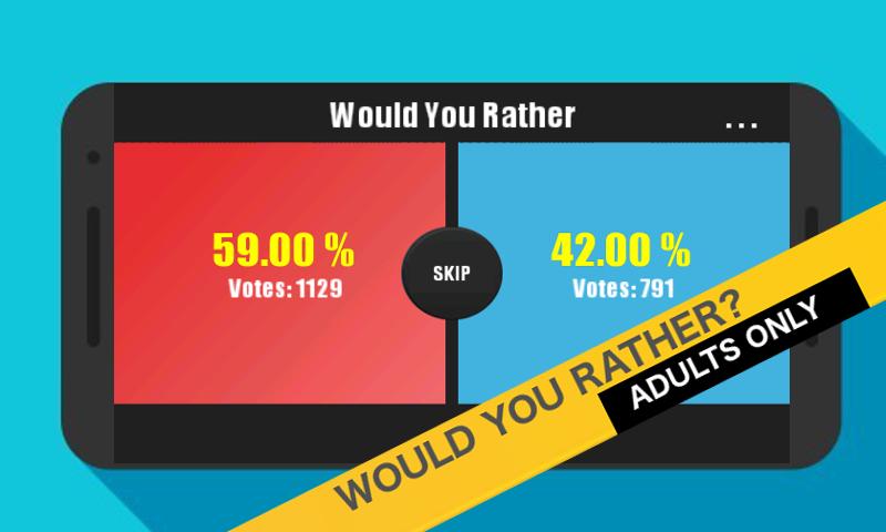 Would You Rather? Adults