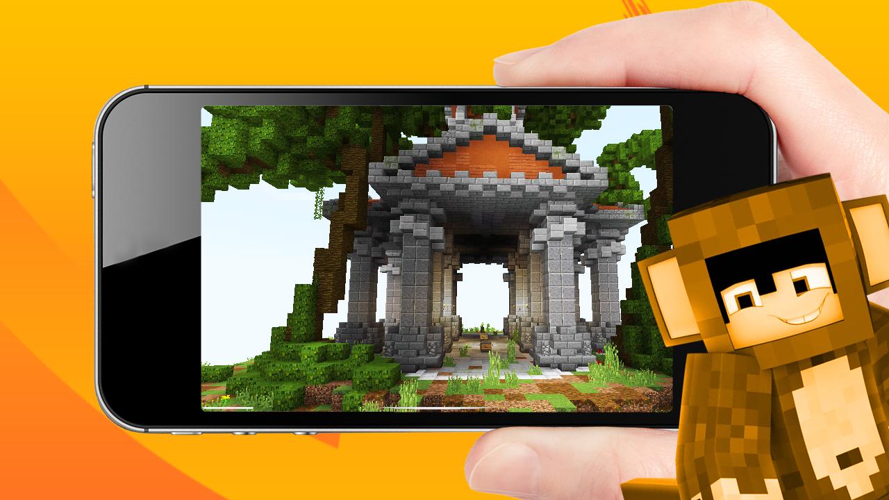 New Jungle Monkey Poop Fun Minigame MCPE 2018