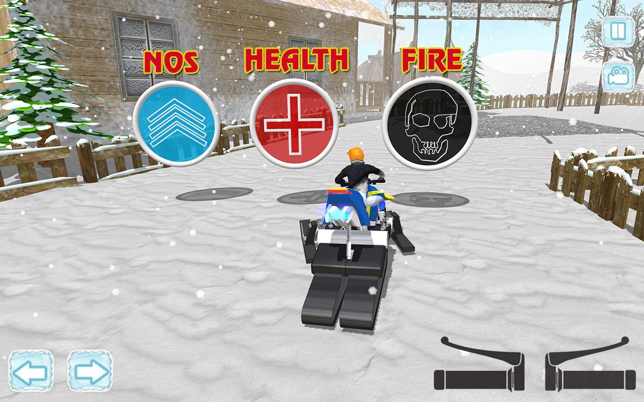 Snow Bike Extreme Racing Party