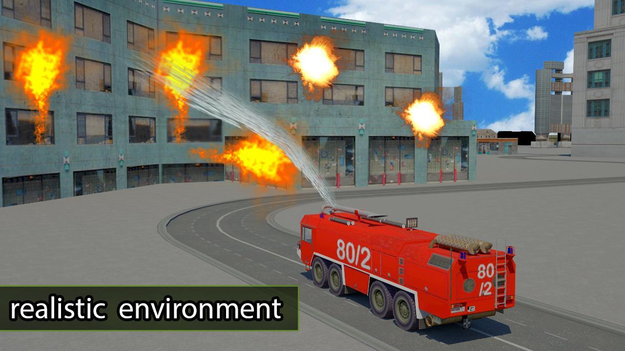 Firefighter Emergency Truck