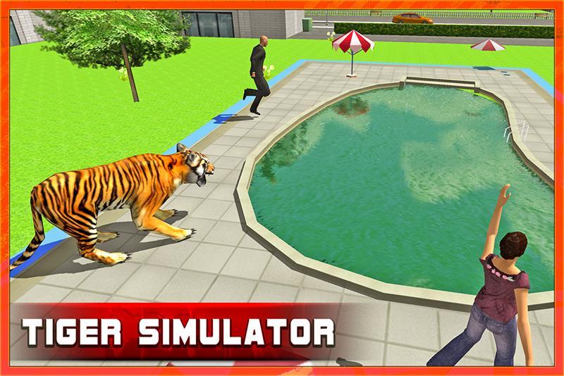 Angry Tiger City Revenge: Attack Sim