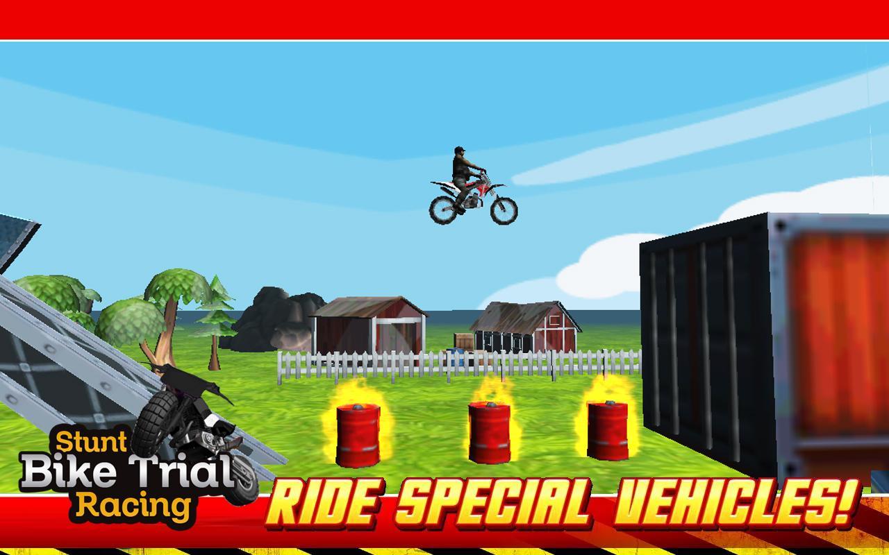 Stunt Bike Trial Racing