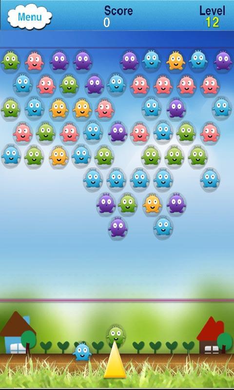 Bubble PongPong the same color