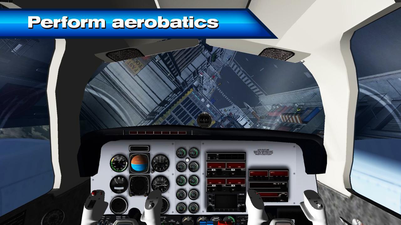 Airport: Pilot in Airplane 3D