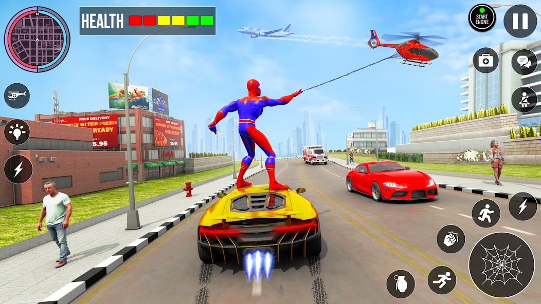 Spider Hero Man Superhero Game
