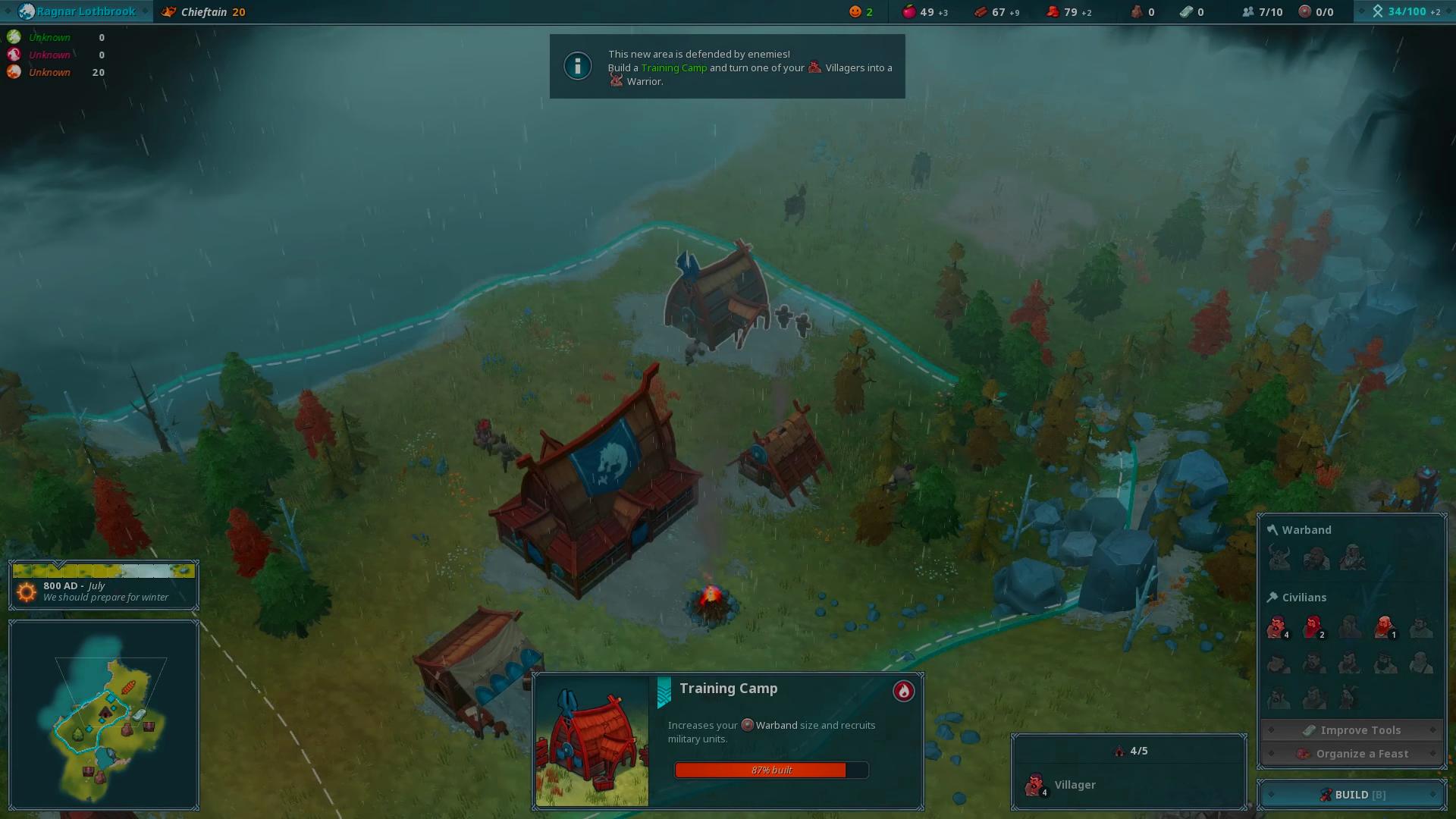 North Settlement Simulator