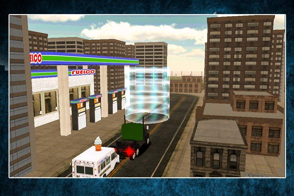 Police Car Tow Truck 3D