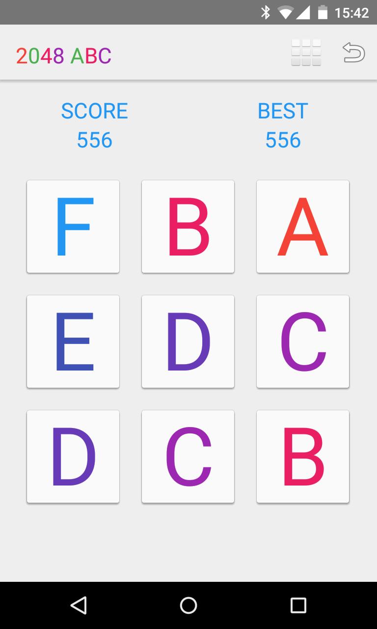 Material 2048 ABC