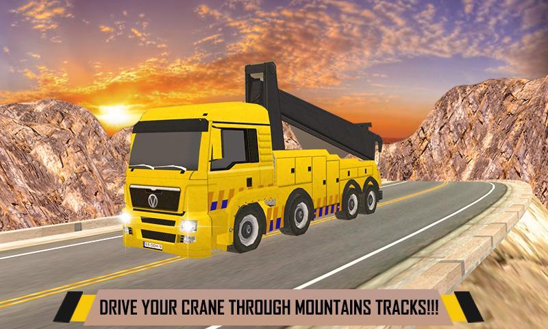 Log Transporter Crane Truck
