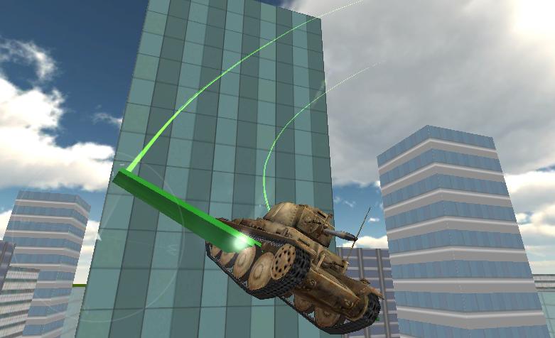 Real Flying Tank Simulator 3D
