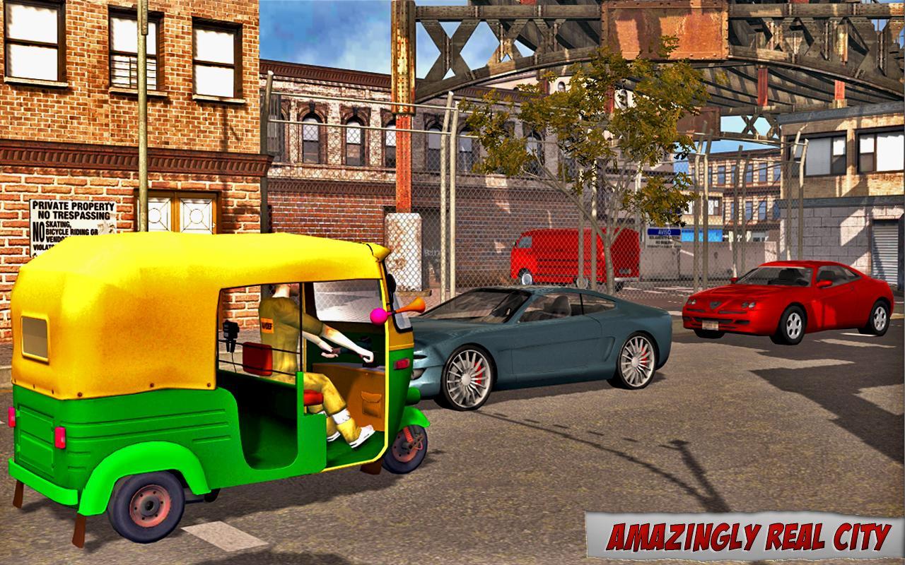 US Rickshaw Driver: Rickshaw Games 2018